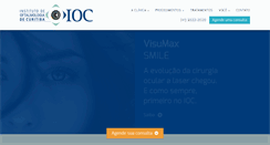 Desktop Screenshot of ioc.med.br